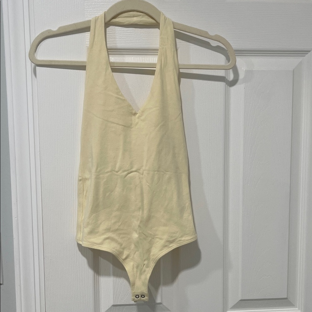 Abercrombie & Fitch Halter Thong Bodysuit